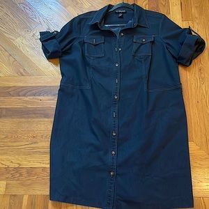 Like new denim dress only worn twice